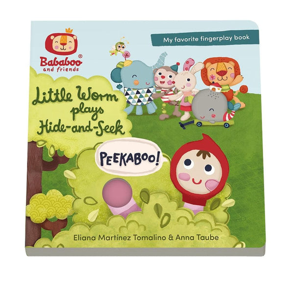 Bababoo - "Little Worm Plays Hide-And-Seek. Peekaboo!" Finger Book - Just $8.95! Shop now at The Pump Station & Nurtury