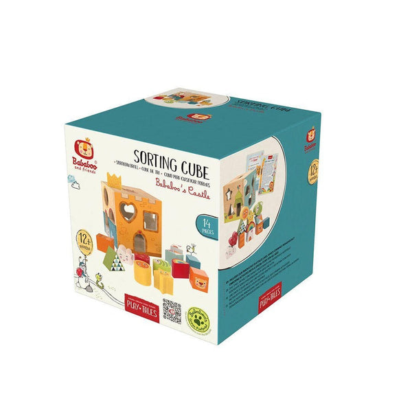 Bababoo's Castle Sorting Cube, 12m+ - Just $38.95! Shop now at The Pump Station & Nurtury