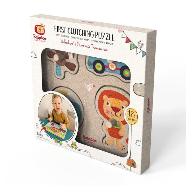 Bababoo's Favorite Treasures First Clutching Puzzle - Just $21.95! Shop now at The Pump Station & Nurtury