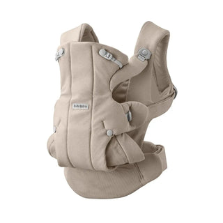 BabyBjörn Baby Carrier Hold Sand Grey Soft Brushed Woven - 6