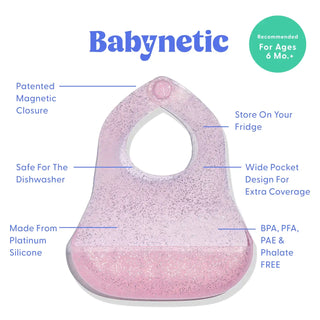 Babynetic ’Jelly’ Magnetic Bib - 3