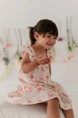 Babysprouts Drop-Waist Peplum Dress S2 - 2