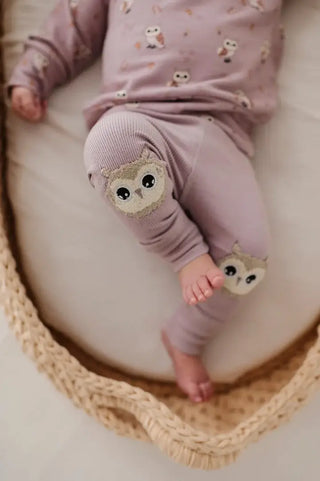 Babysprouts Patch Ribbed Leggings F1 - 2