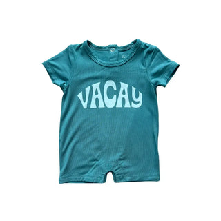 Babysprouts Romper S1 Vacay Teal / 0-3M - 2