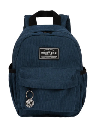 Binky Bro Navy Cord Backpack - 2