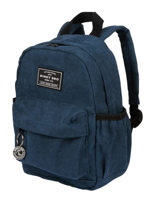 Binky Bro Navy Cord Backpack - 3