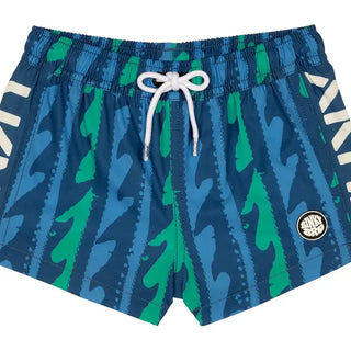 Binky Bro Stamped Blue Crush Swimsuit Blue Crush / 6-12m - 1