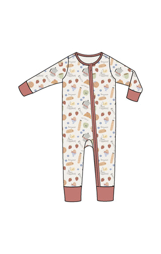 Angel Dear 2-Way Zipper Romper F4