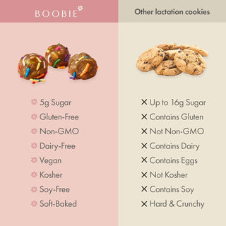 Boobie Lactation Oat Cookie Bites - 6 oz - 8