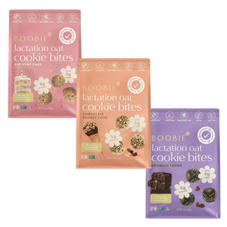 Boobie Lactation Oat Cookie Bites - 6 oz - 1