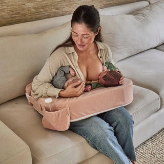 My Brest Friend Twin Nursing Pillow Slipcover Soft Rose - 4