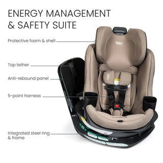 Britax Galaxy 360 Slim Rotating Car Seat - 8