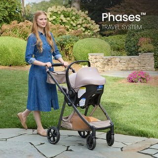 Britax Phases Travel System with Arbor Infant Car Seat + StayTight Base - 2