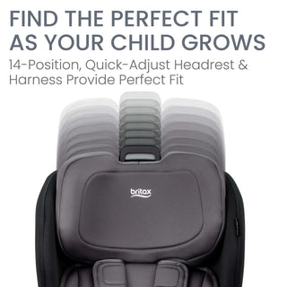 Britax Poplar 2-in-1 Convertible Car Seat with ClickTight - 9
