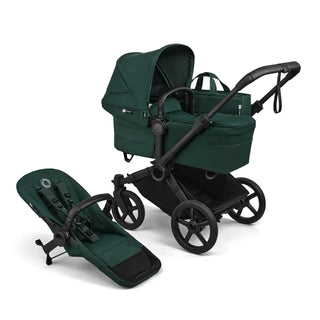 Bugaboo Donkey 6 Mono Stroller | Complete Black | Fern Green | Fern Green - 23