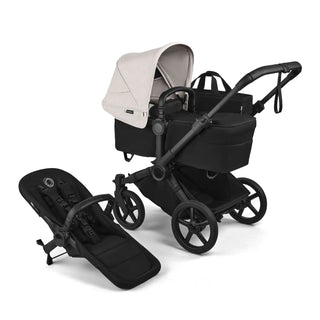 Bugaboo Donkey 6 Mono Stroller | Complete Black | Heritage Black | Misty White - 19