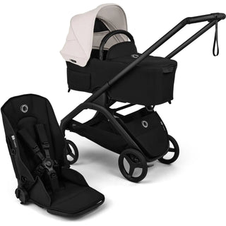 Bugaboo Dragonfly Plus Seat/Bassinet Complete Black/Heritage Black-Misty White - 62