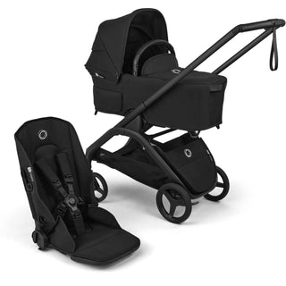 Bugaboo Dragonfly Plus Seat/Bassinet Complete Black/Heritage Black-Heritage Black - 43