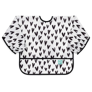 Bumpkins Sleeved Bib Hearts - 12