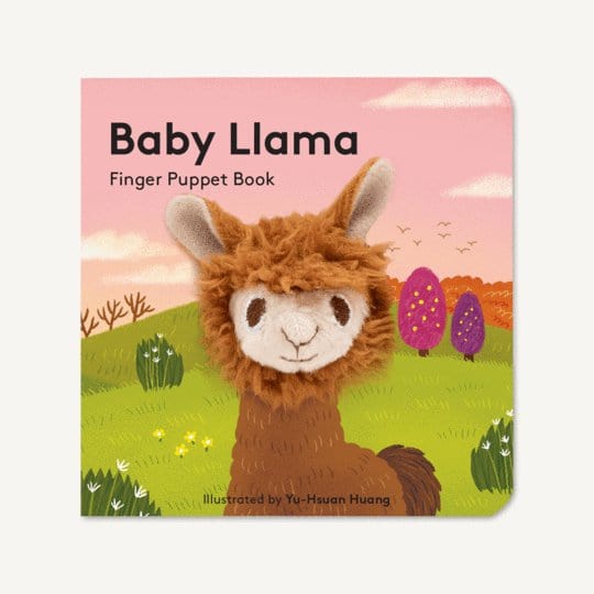 Chronicle Books Baby Llama: Finger Puppet Book | Pump Station & Nurtury