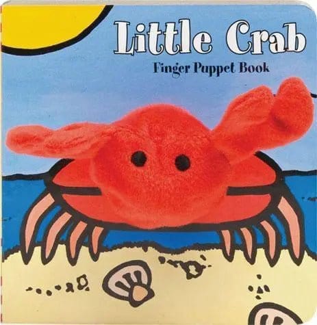 Chronicle Books Little Crab: Finger Puppet Book | Pump Station & Nurtury