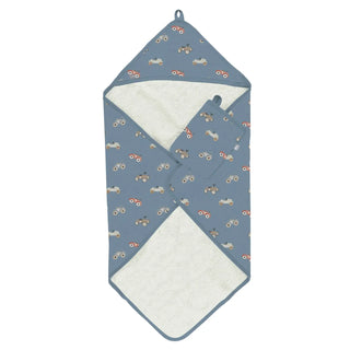 Coccoli Hooded Towel + glove set F1 Cars Steel - 2