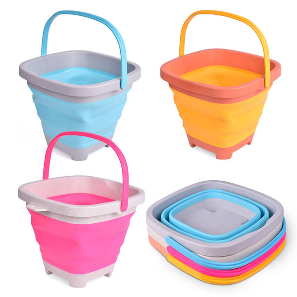 Collapsible Sand Bucket - Just $8.95! Shop now at The Pump Station & Nurtury