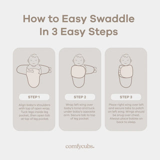 Comfy Cubs Easy Swaddle Blanket 3 Pack - 11
