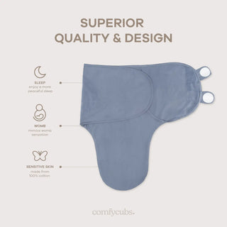Comfy Cubs Easy Swaddle Blanket 3 Pack - 16