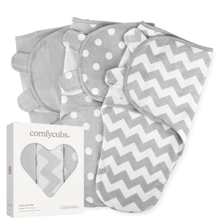 Comfy Cubs Easy Swaddle Blanket 3 Pack - 22