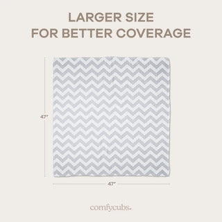 Comfy Cubs Muslin Swaddle Blankets 4pk - 14