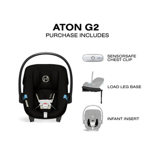 Cybex Aton G2 Infant Car Seat + Load Leg Base - 21