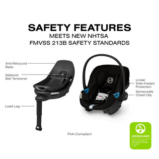 Cybex Aton G2 Swivel Infant Car Seat + Load Leg Base - 5