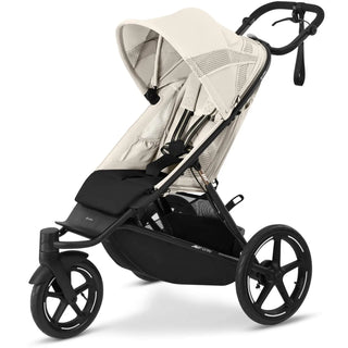 Cybex Avi Spin Stroller Black Frame + Seashell Beige Seat Pack - 19