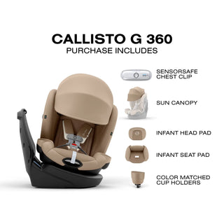Cybex Callisto G 360 Rotating All-in-One Car Seat - 9