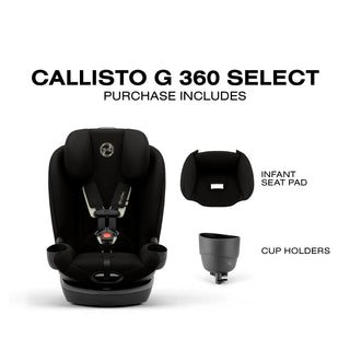 Cybex Callisto G 360 Select Rotating All-in-One Convertible Car Seat - 7