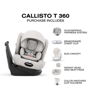 Cybex Callisto T 360 Rotating All-in-One Convertible Car Seat - 18