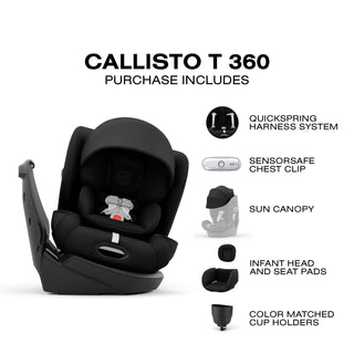 Cybex Callisto T 360 Rotating All-in-One Convertible Car Seat - 2