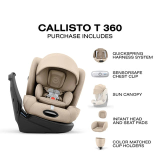 Cybex Callisto T 360 Rotating All-in-One Convertible Car Seat - 46