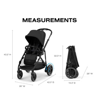 Cybex e-Gazelle S Electronic Assist Single-to-Double Stroller - 7