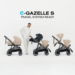 Cybex e-Gazelle S Electronic Assist Single-to-Double Stroller - 9