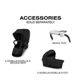 Cybex e-Gazelle S Electronic Assist Single-to-Double Stroller - 10