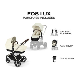 Cybex EOS Lux 2-in-1 Stroller Lava Grey - 25