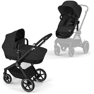 Cybex EOS Lux 2-in-1 Stroller Moon Black - 1