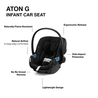 Cybex EOS Stroller + Aton G Infant Car Seat Travel System - 6