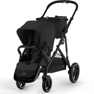 Cybex Gazelle S Stroller Black Frame with Moon Black Seat - 16