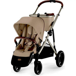 Cybex Gazelle S Stroller Taupe Frame with Almond Beige Seat - 1