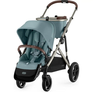 Cybex Gazelle S Stroller Taupe Frame with Stormy Blue Seat - 23