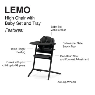 Cybex Lemo 2 High Chair 3-in-1 Set - 3
