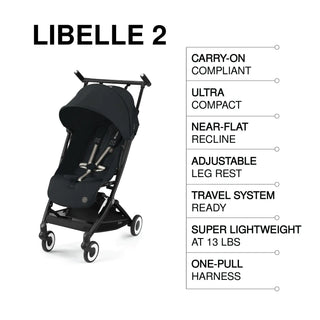 Cybex Libelle 2 Ultra Compact Lightweight Travel Stroller - 3